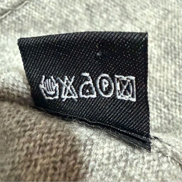 DUNEDIN 100% Cashmere Cardigan Blazer Sweater Light Heather Gray XLarge - Picture 6 of 6